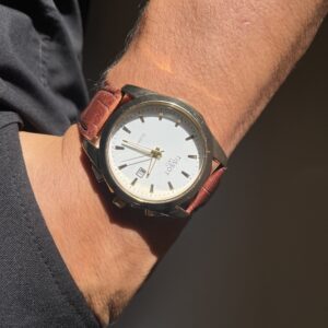 ساعت بند چرمی tissot